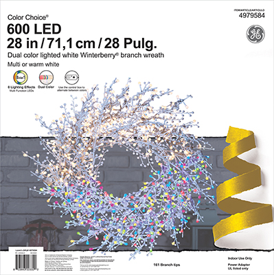 22332 - GE Color Choice® LED Dual Color Lighted White 22332 - GE Color Choice® LED Dual Color Lighted White